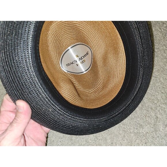 Stacy Adams Pinch Front Spring/Summer Fedora Breathable Hat Size Small - Picture 4 of 4